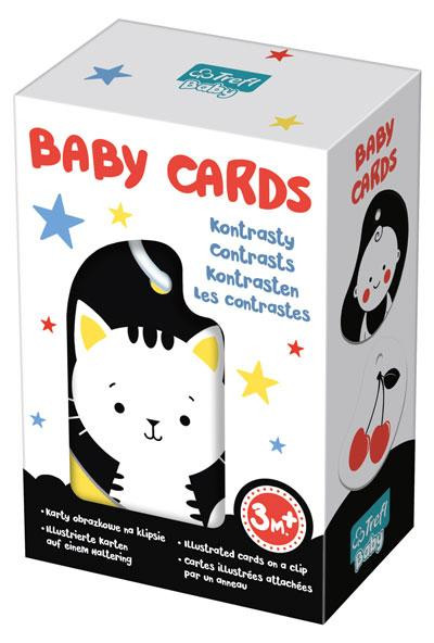 Baby cards vagnshänge svart/vit