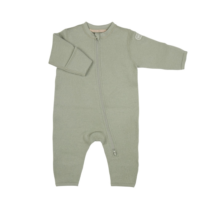 Voksi overall ullfleece misty green