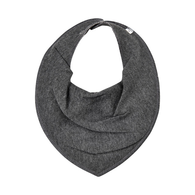 Pippi bib dark grey melange