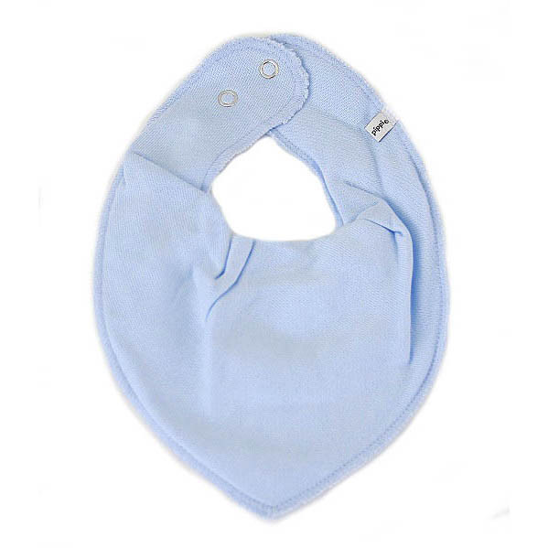 Pippi bib light dusty blue