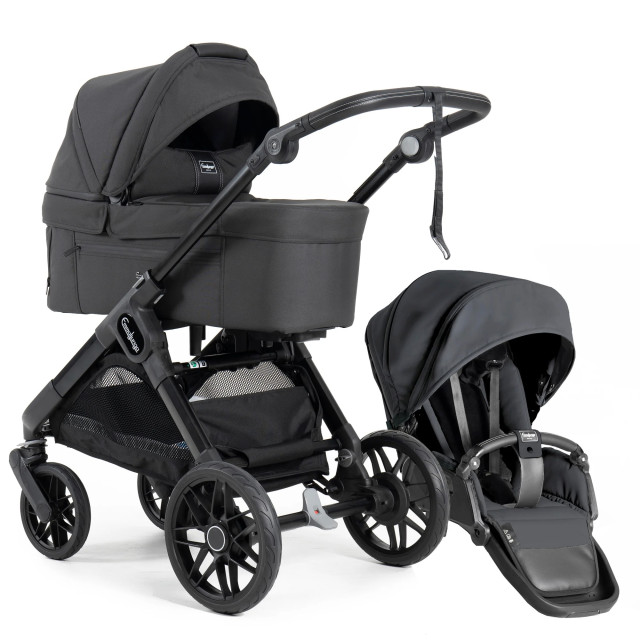 Emmaljunga sento max flat duovagn urban graphite