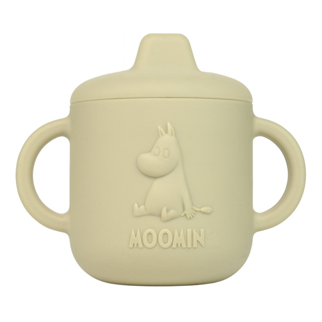 Rätt start mumin silikon pipmugg latte beige