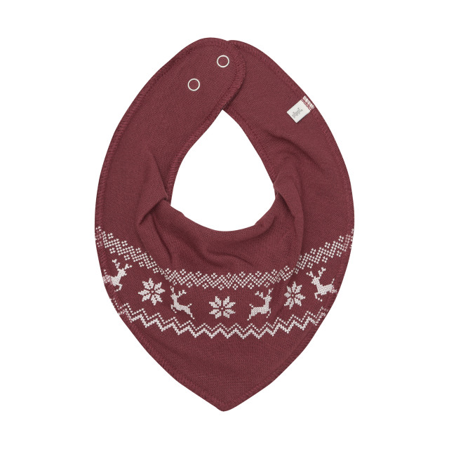 Pippi bib new maroon jul