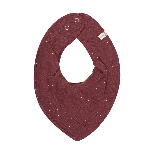 Pippi bib new maroon prick