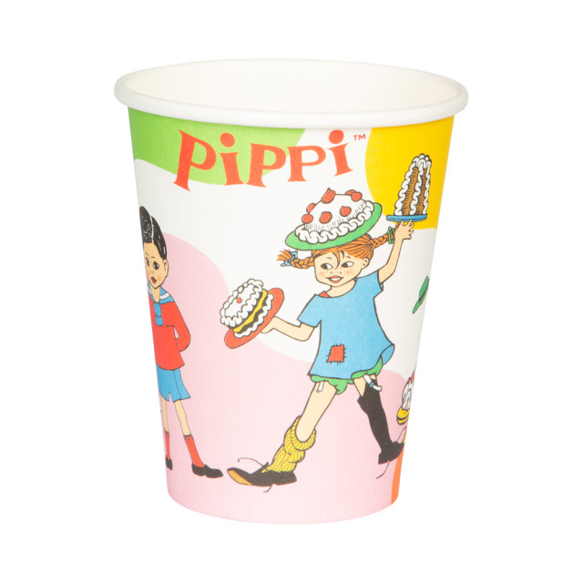 Pippi Långstrump mugg 8-pack