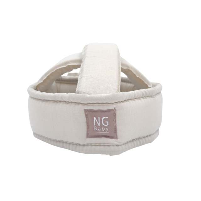 Ng baby pannband/huvudskydd beige