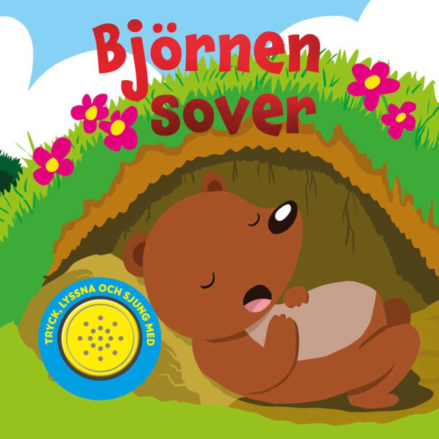 Björnen sover. Bok med ljud