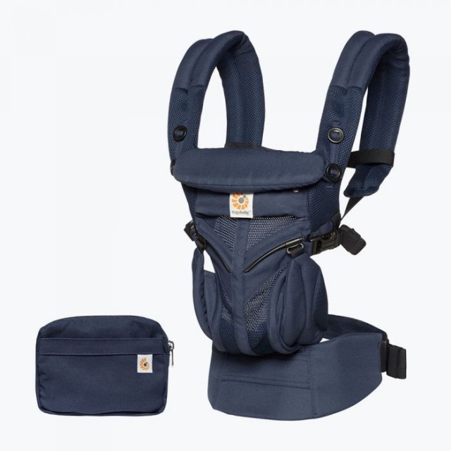 Ergobaby bärsele omni 360 cool air mesh midnight blue