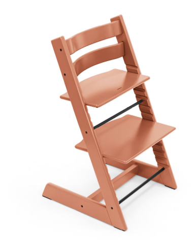 Stokke tripp trapp chair terracotta