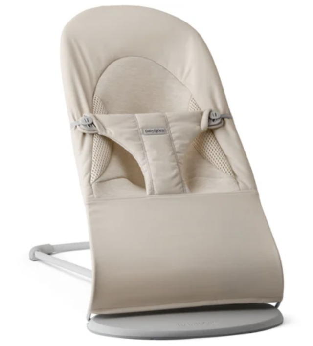 Babybjörn babysitter balance soft vävd/jersey tri-fabric ljusbeige