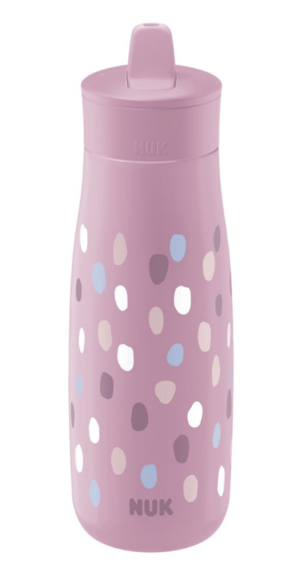 Nuk drickflaska mini-me flip 450ml purple dots