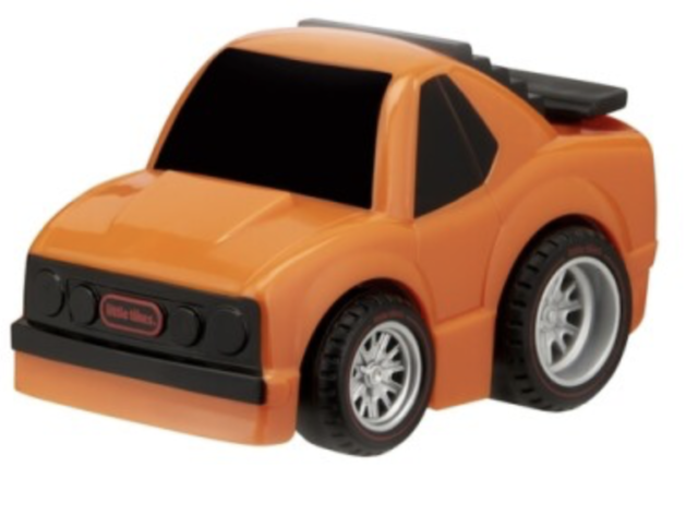 Little tikes crazy fast car orange sportbil