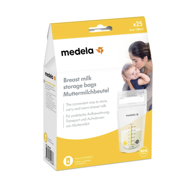 Medela förvaringspåsar för bröstmjölk 25-pack