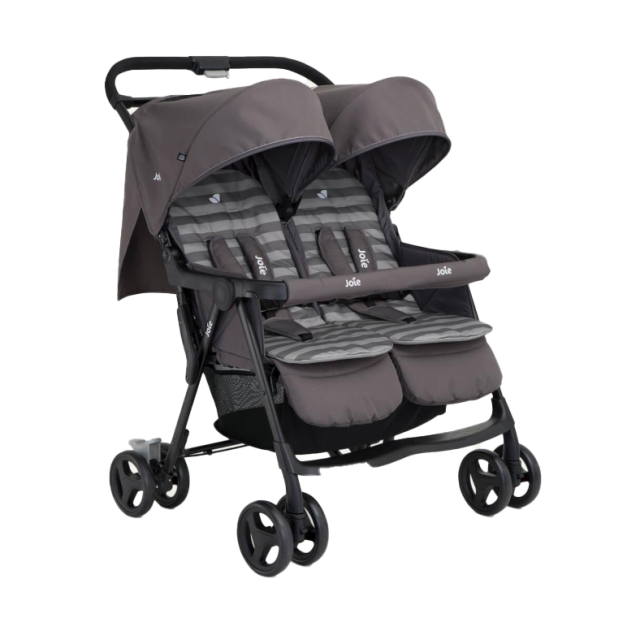 Joie syskonvagn aire twin dark pewter