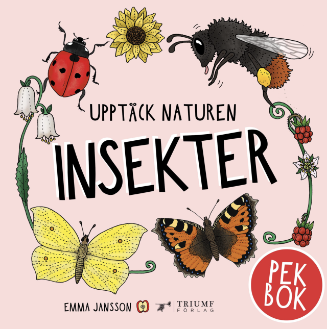 Upptäck naturen insekter Pekbok