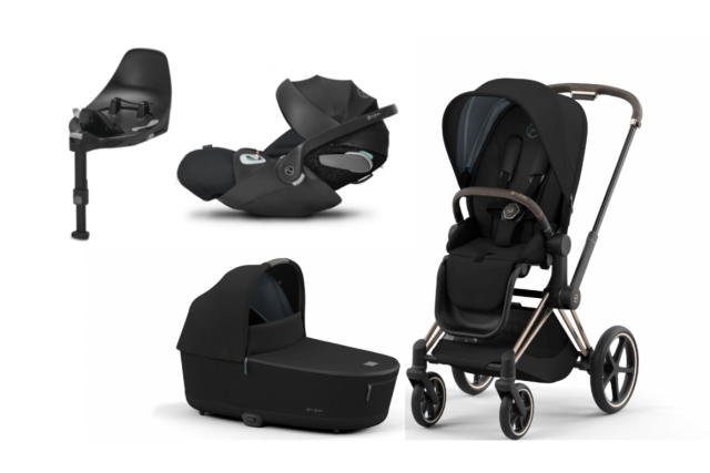 Cybex priam paket duovagn inkl babyskydd cloud t i-size + base t i-size Grundpris